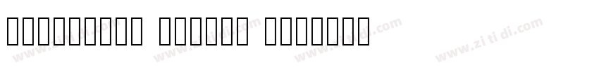 VNcentury Gothic Bol字体转换